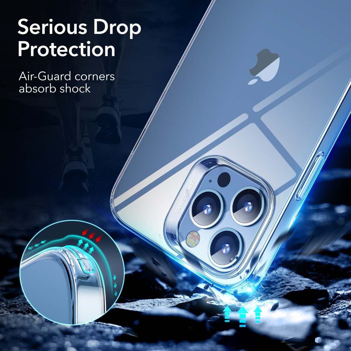 ESR iPhone 13 Pro Max Case Project Zero Transparent