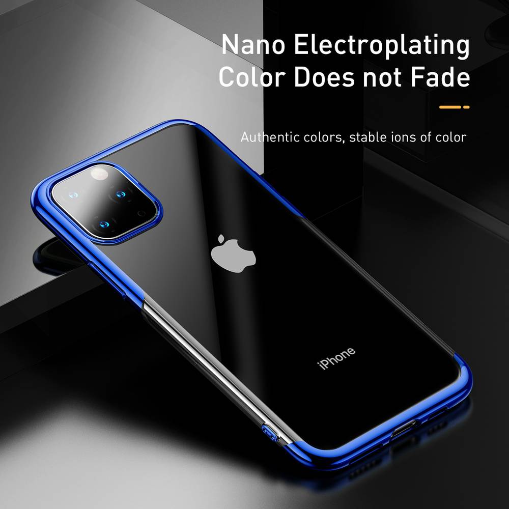 Baseus Iphone 11 Pro Max Case Shining Blue Arapiph65s Md03