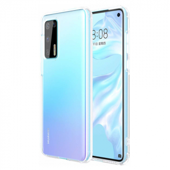 Colorfone Huawei P40 Case CoolSkin3T Transparent White