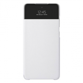 Samsung Galaxy A72 Smart S View Wallet Cover White (EF-EA725PWEGEE)