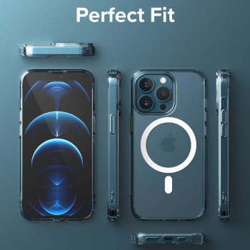 Ringke iPhone 13 Pro Case Fusion Magnetic Matte Clear