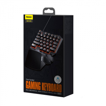 Baseus Game Tool GAMO One-Handed Gaming Keyboard Black (GMGK01-01)