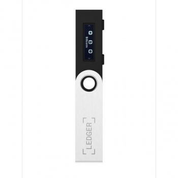 Ledger Nano S Bluetooth-enabled hardware wallet for Crypto Currency Silver/Black EU