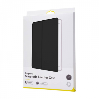 Baseus iPad 12.9 Pro case Simplism Magnetic Leather Black (LTAPIPD-FSM01)