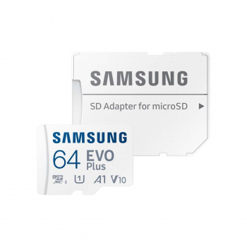 Samsung MicroSD Card EVO+ 64GB Class10 + Adapter MB-MC64KA/EU