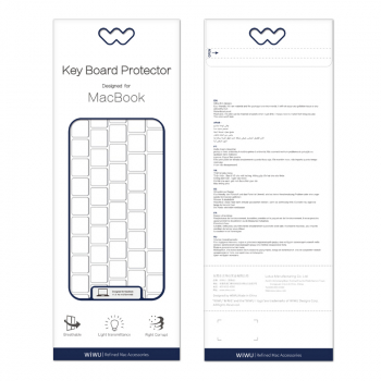 WiWU MacBook Pro 13 inch/16 inch Touch Keyboard Protector TPU Transparent