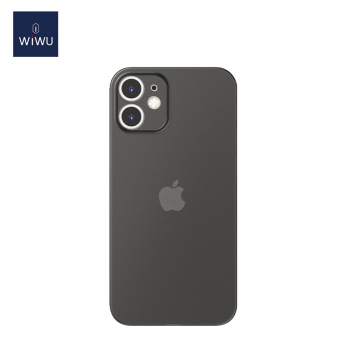 WiWU iPhone 12 mini case Nano skin Transparent Black