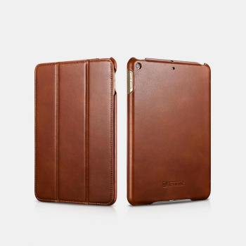 iCarer iPad Mini 5 Case Leather Vintage Series Brown