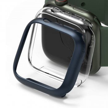 Ringke Watch 7 Series 45mm Case Slim 2pcs/pack Clear/Metallic Blue
