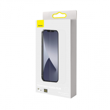 Baseus iPhone 12 Pro Max 0.3 mm Full-glass Tempered Glass (2pcs) White (SGAPIPH67N-LS02)