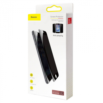 Baseus iPhone 8/7 Plus 0.23 mm curved-screen T-Glass crack-resistant edges Black (SGAPIPH8P-GPE01)