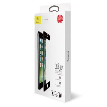 Baseus iPhone 8/7 Plus 0.3 mm All-screen Arc-surface T-Glass Black (SGAPIPH8P-KA01)