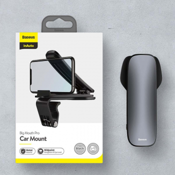 Baseus Car Mount Big Mouth Pro series holder (4,7 - 6,5 inch) Black (SUDZ-A01)