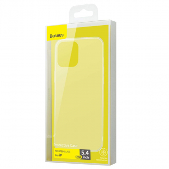 Baseus iPhone 12 mini case Wing White (WIAPIPH54N-02)