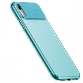 Baseus iPhone Xr case Comfortable case Cyan (WIAPIPH61-SS13)