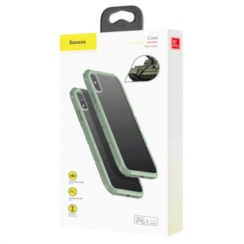 Baseus iPhone Xr case Panzer Green (WIAPIPH61-TK06)