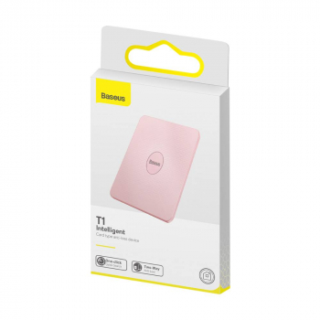 Baseus Home Intelligent T1 mini flat cardtype anti-loss device key locator finder Pink (ZLFDQT1-04)